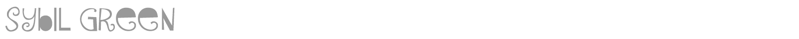Sybil Green font preview
